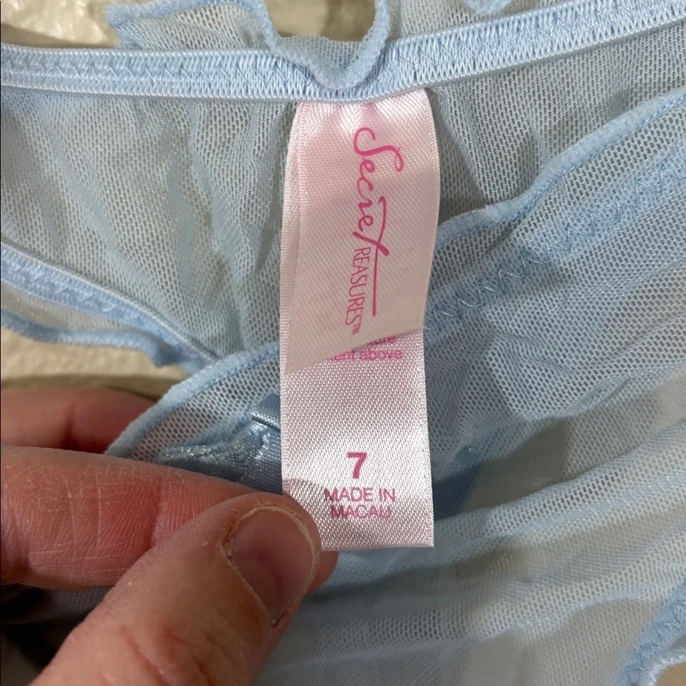 NWOT Secret Treasures Bride/Bridal Wedding Panties Size 7 “Just Married” “Mrs”